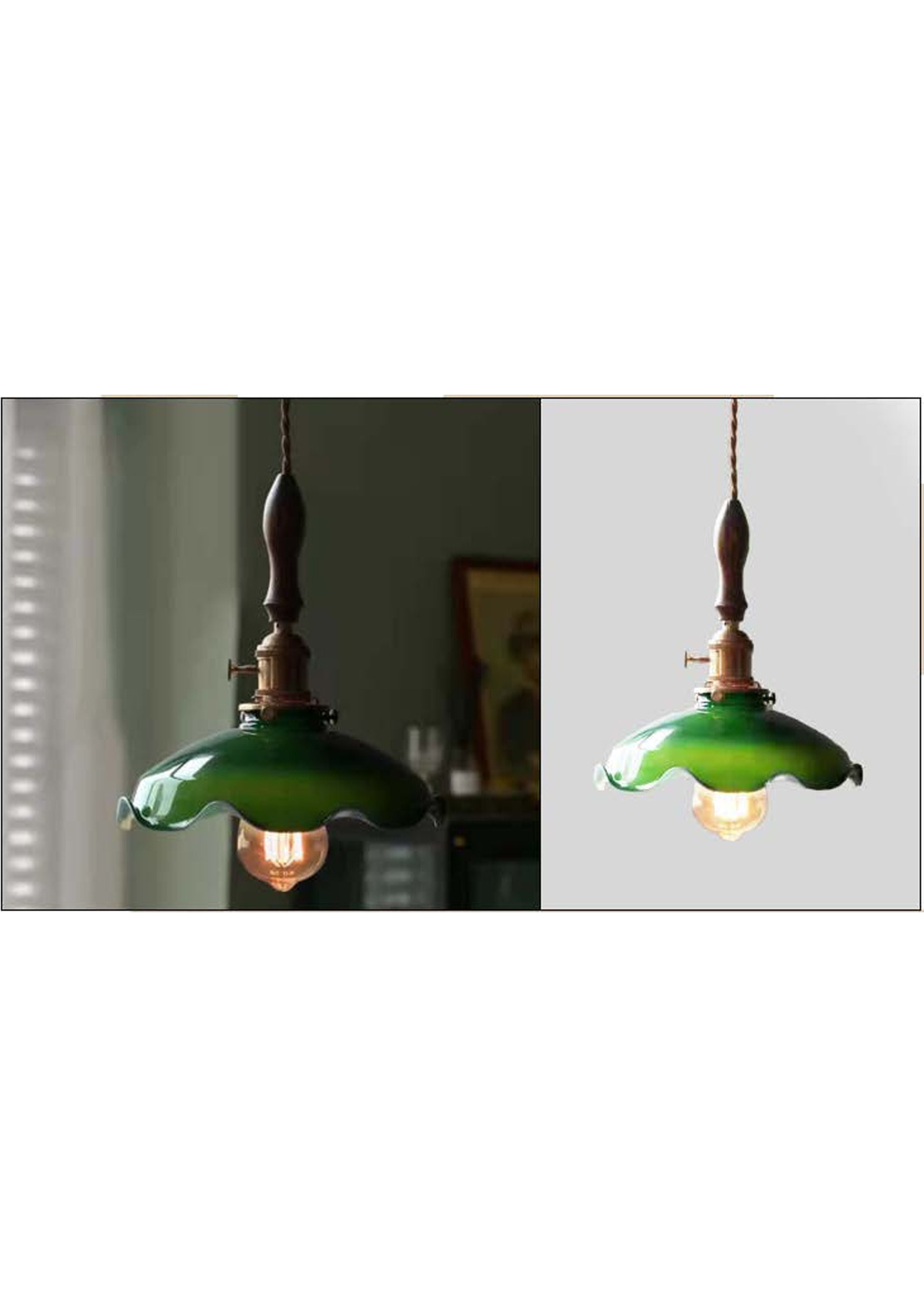 Beyond Lights - Green Pendant Lamp- GL